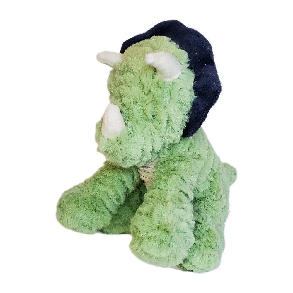 Carters Just One‎ You Dinosaur Triceratops Plush Green Blue Target Lovey 68050